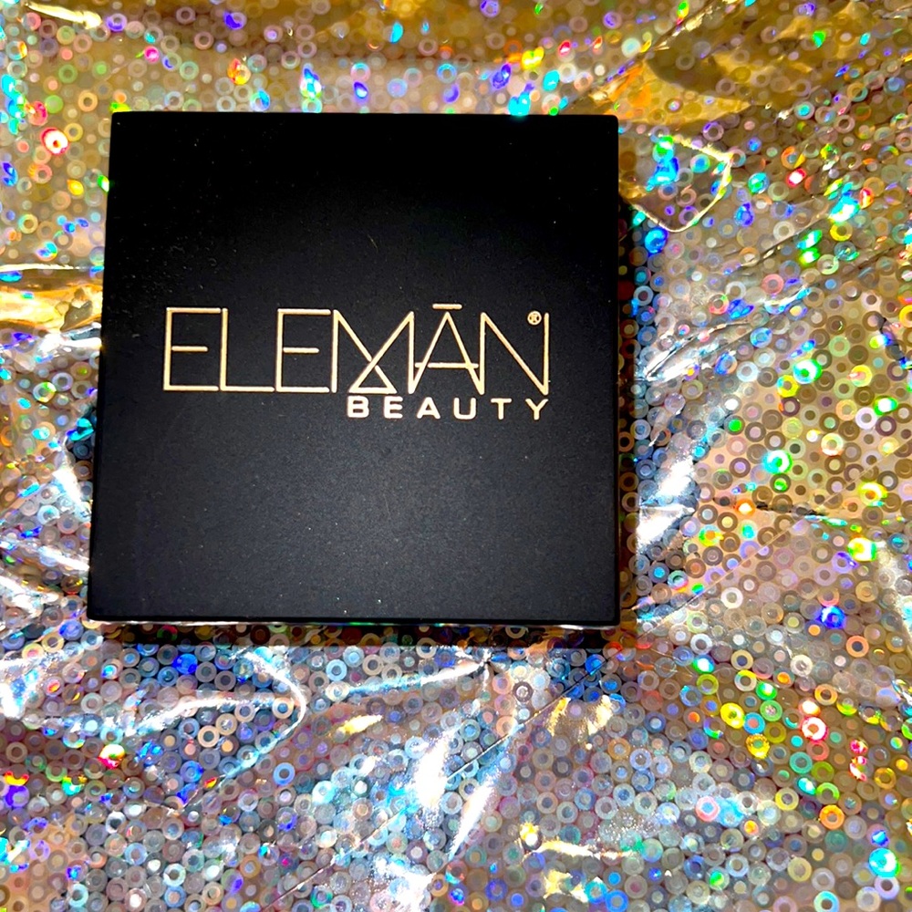 Eleman Beauty BNIB Mustard Matte Silky Gold Eyeshadow Duo Up In Eden & Shallow